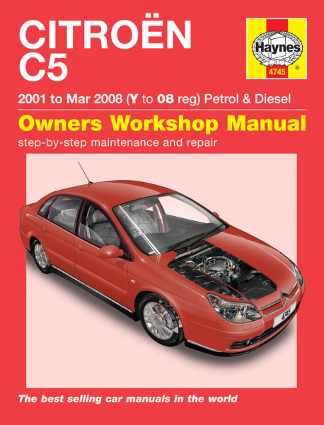 Haynes, Handleiding Citroën C5 Benzine+diesel 01-08