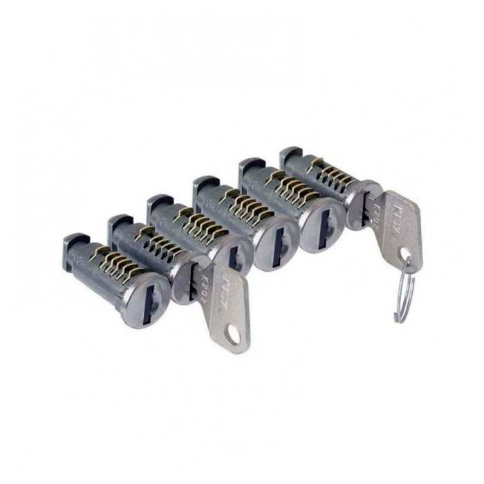 Cruz, Set di Serrature per Poggiapiedi 6 Pz