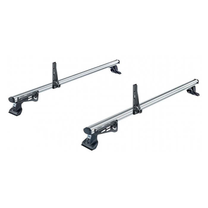 Cruz, Set di Fermi Pieghevoli da 18 cm per Barre in Alluminio - 4 Pz.
