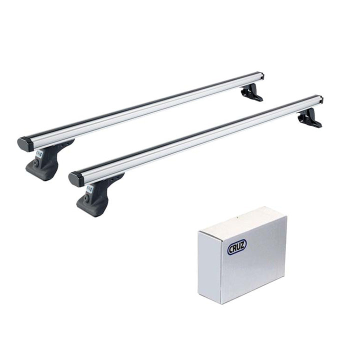 Cruz, Kit de barres de toit Alu 2 Barres Jumper, Ducato,