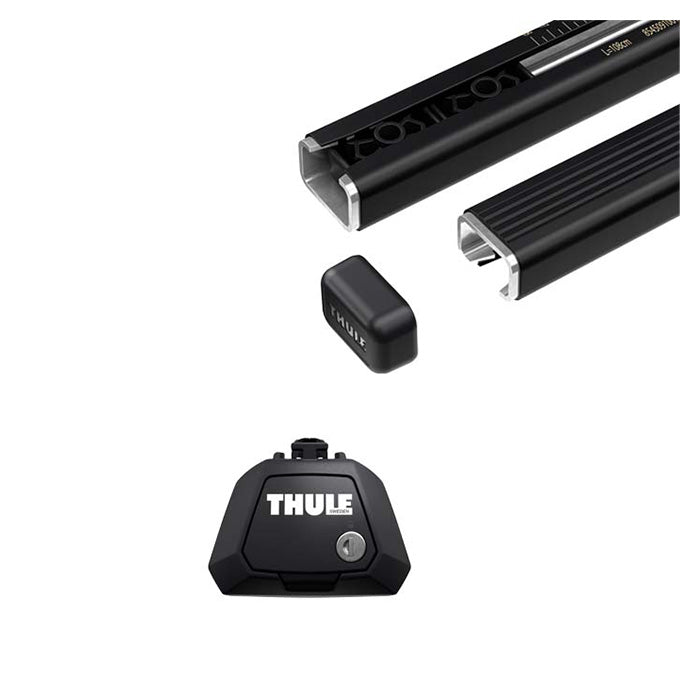 Thule, Squarebar Evo Zestaw Bagażników Dachowych Na Reling 108cm