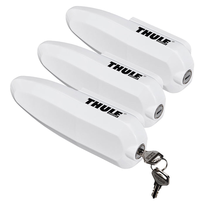 Thule, Universele Slot Wit - 3 Stuks.