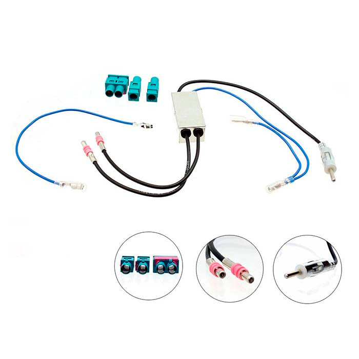 Connects2, Ct27aa76 Dvojitý Anténní Adaptér VW