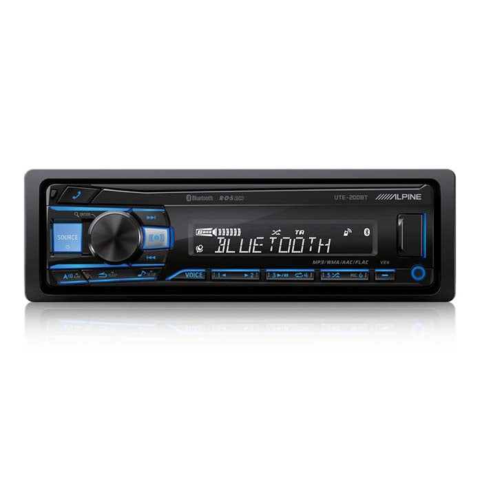 Alpine, UTE-200BT Tuner/iPod Bluetooth 2 Line Out